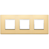 Vimar Eikon EVO 6-Module Cover Plate, 2+2+2 Layout, 71mm Centers