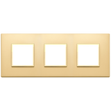 Vimar Eikon EVO 6-Module Cover Plate, 2+2+2 Layout, 71mm Centers