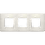 Vimar Eikon EVO 6-Module Cover Plate, 2+2+2 Layout, 71mm Centers
