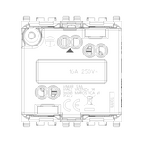 Vimar Eikon SICURY Schuko Socket Outlet, 2P+E, 16A 250V, 2M, IP20