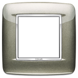 Vimar Eikon 20672 2-Module Round Cover Plate