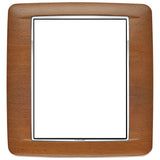 Vimar Eikon Round Cover Plate, 8 (4+4)-Module