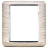 Vimar Eikon Round Cover Plate, 8 (4+4)-Module