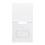 Vimar Eikon Interchangeable 1-Module Button, Thermoplastic
