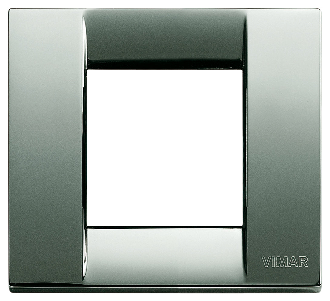 Vimar Idea Classica Cover Plate, 1-Module or 2-Reduced-Module, Die-Cast Metal