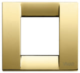 Vimar Idea Classica Cover Plate, 1-Module or 2-Reduced-Module, Die-Cast Metal