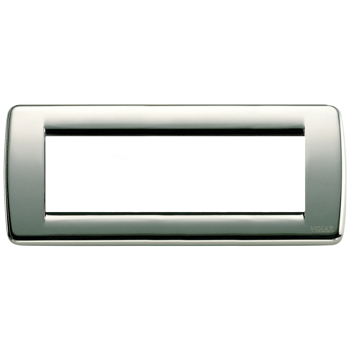 Vimar Idea Rondò Cover Plate, 6-Module, IP00, Clamp Mounting