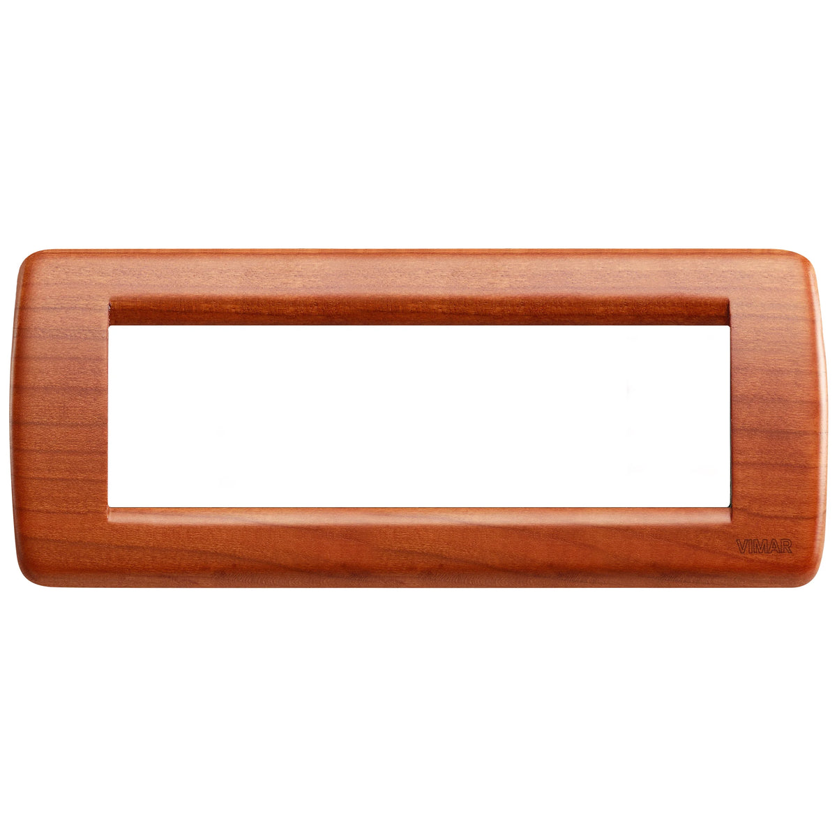 Vimar Idea Rondò Cover Plate, 6-Module, IP00, Clamp Mounting