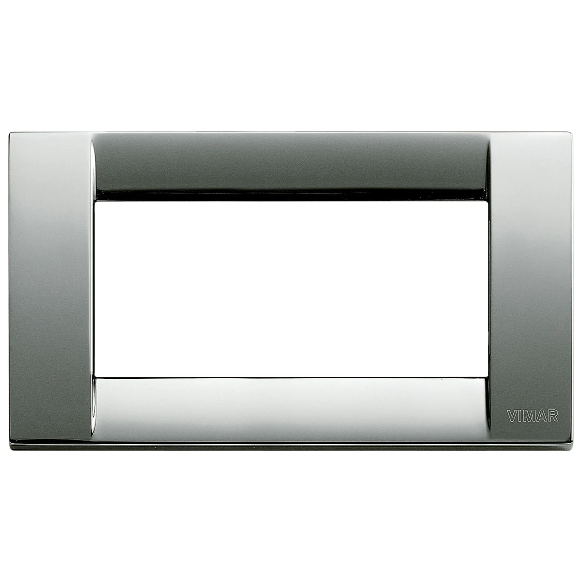 Vimar Idea Classica 4-Module Cover Plate, Clamp Mounting