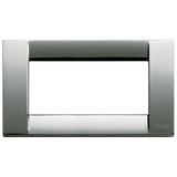 Vimar Idea Classica 4-Module Cover Plate, Clamp Mounting