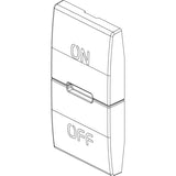 Vimar EIKON Spare 1-Module Interchangeable Button, Thermoplastic