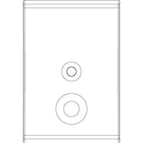 Vimar Idea Interchangeable 1-Module Button, Thermoplastic, Matt