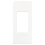 Vimar Plana 1-Module Panel Cover Plate, Halogen-Free, IP00