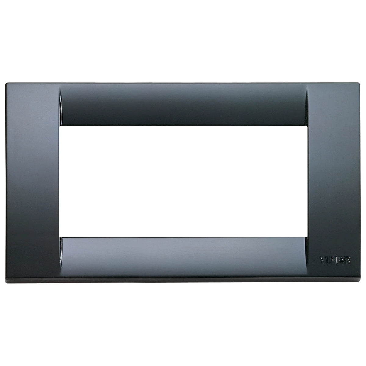 Vimar Idea Classica 4-Module Cover Plate, Horizontal/Vertical Mounting, 145 x 82 mm, Thermoplastic