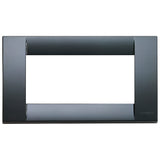 Vimar Idea Classica 4-Module Cover Plate, Horizontal/Vertical Mounting, 145 x 82 mm, Thermoplastic