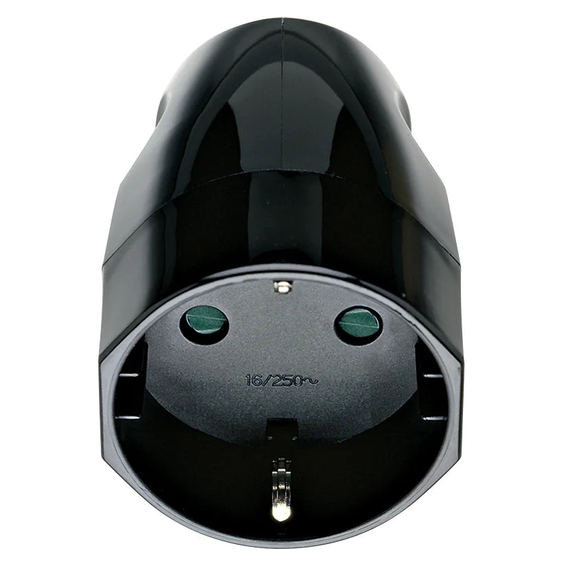 Vimar Supernova 2P+E German Type F Axial Socket Outlet, 16A, 250V, IP20, Screwed Terminal