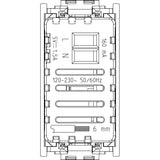 Vimar Idea Series USB Supply Unit, 5V, 120-240V, 1 Module