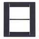 Vimar IDEA Classica Cover Plate, 6 (3+3)-Module, Technopolymer
