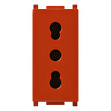 Vimar Plana 2P+E P17/11 Socket Outlet, 16A, 250V, IP20, Flush Mount