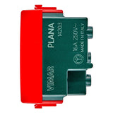 Vimar Plana 2P+E P17/11 Socket Outlet, 16A, 250V, IP20, Flush Mount