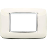 Vimar Eikon 3-Module Round Cover Plate, 120 x 80 mm, For 21613 Frame