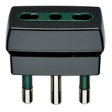 Vimar Supernova S17 Adapter with P17/11 Outlet, 250V, 16A, 1500W