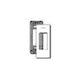 Vimar 8000 Series 1-Module Cover Plate with Mounting Frame, Panel Mount, Snap Fixing