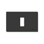 Vimar 8000 1-Module Cover Plate, for 3-Module Flush Mounting Boxes, Snap-Fix