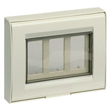 Vimar IP55 Cover Plate, For 8000 Standard Modules, 3-Module