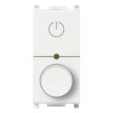 Vimar Plana Universal MASTER Rotary Dimmer, 230V, 50Hz, Phase-Cutting, Flush Mount, IP40