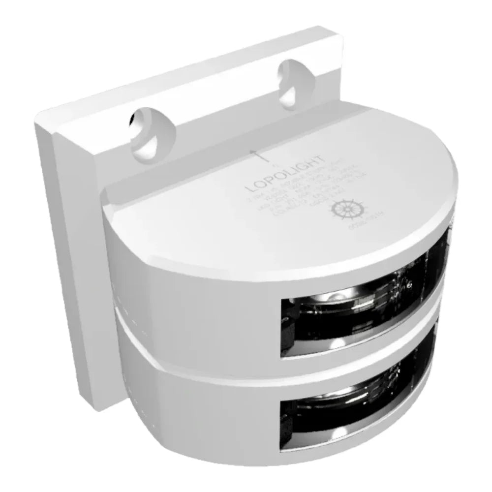 Lopolight Double Stack LED Stern Light, 135° White, IP68