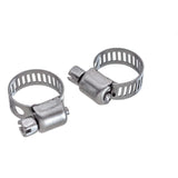 Attwood Marine Fuel Line Splice Kit, For 1/4 in ID Fuel Line, In-Line, Brass Mender, 2 Stainless Steel Clamps
