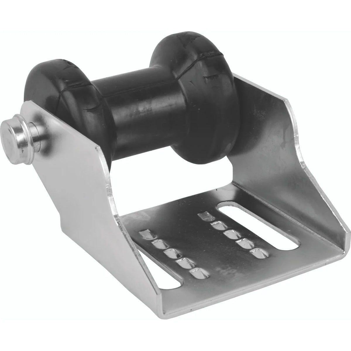 Attwood Marine Trailer Panel Bracket/Keel Roller Assembly, 4 in, Zinc-Plated Steel Bracket