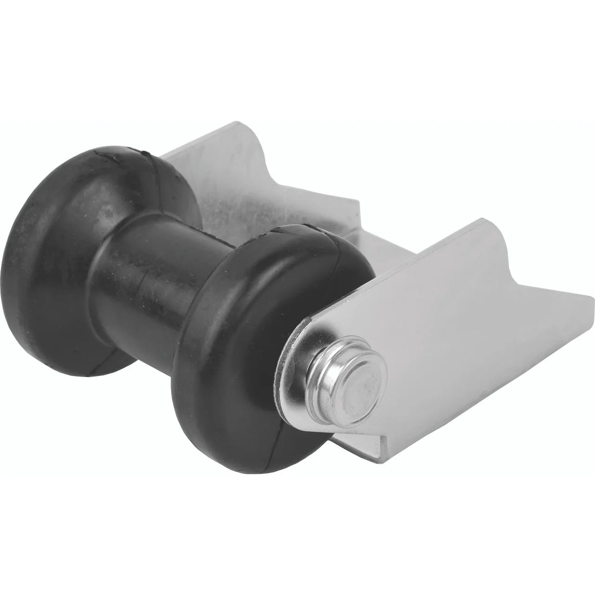 Attwood Marine Trailer Panel Bracket/Keel Roller Assembly, 4 in, Zinc-Plated Steel Bracket