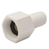 Attwood Marine Thread-to-Barb Connector, For 500-800 GPH Pumps, 3/4 in ID Hose, 3/4-14 NPSM