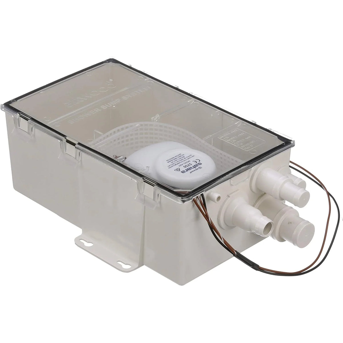 Attwood Marine Shower Sump System, Multi-Port, 750 GPH, 12V, Packard Connector