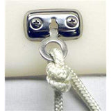 Attwood Marine Mooring Fender Lock Kit, Stainless Steel, Flush-Mount, For 1/2 in Fender Lines, 2pk