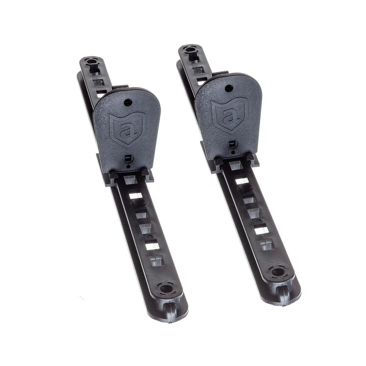 Attwood Marine Kayak Foot Braces, For Sit-In and Sit-on-Top Kayaks, 15 in, Pair, Trigger Lock, Universal Mounting Hole Pattern