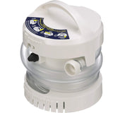 Attwood Marine WaterBuster Portable Submersible Pump, 200 GPH, Battery Powered