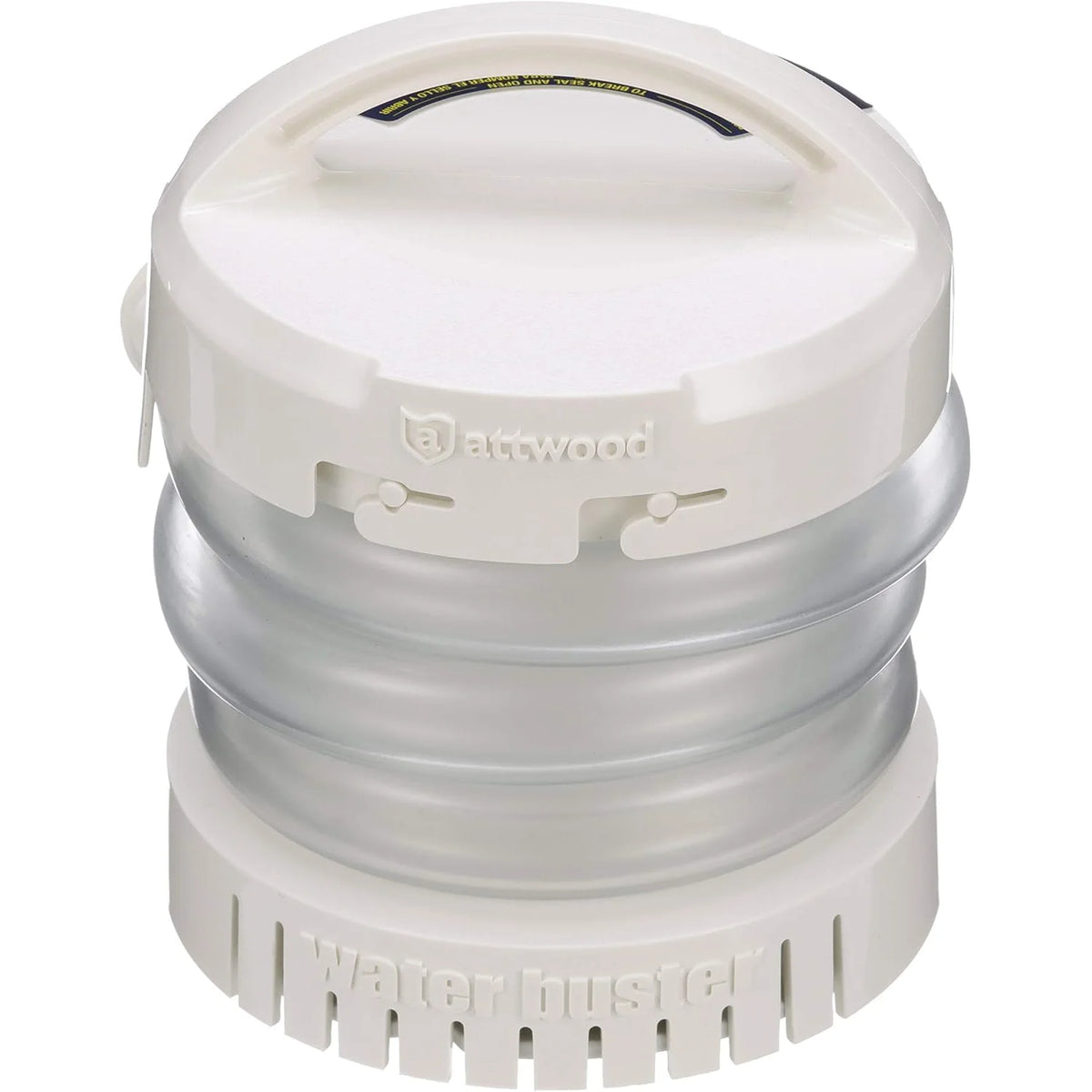 Attwood Marine WaterBuster Portable Submersible Pump, 200 GPH, Battery Powered