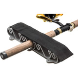 Attwood Marine Vertical Mount Rod Holder, 4-6 Rod Capacity, Rubber Inserts