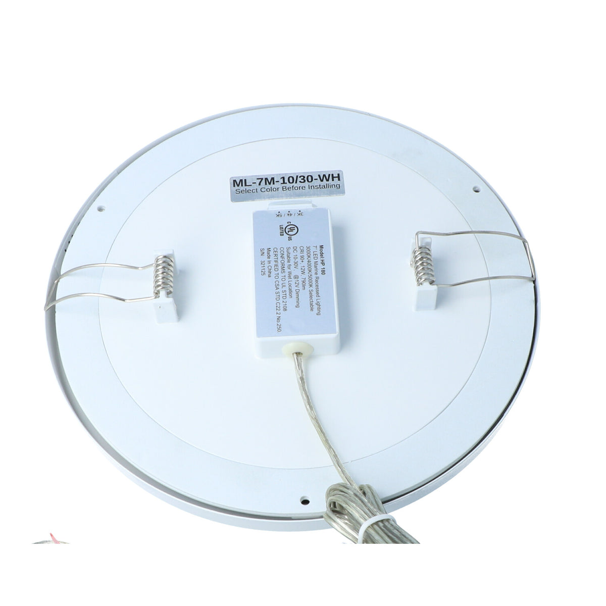 Apollo - Marine 6” and 7" Downlight - Adjustable Colors 10-30V DC Dimmable