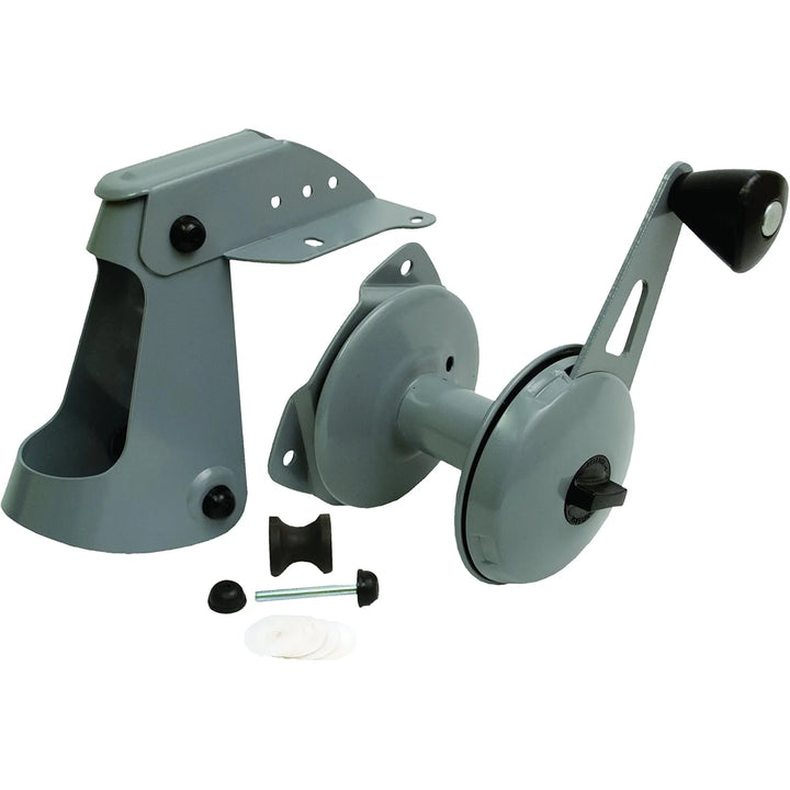 Attwood Marine Anchor Lift System, 12 lb Anchor Capacity, Bow or Stern Mount, Heavy-Gauge Powder-Coated Steel