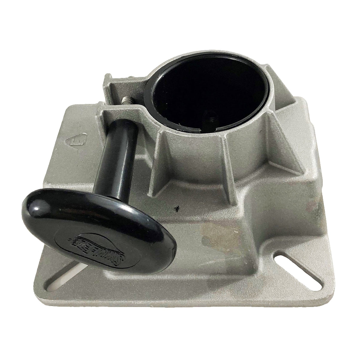 Attwood Marine SWIVL-EZE LakeSport Seat Mount, For 2-3/8 in D Posts, Friction Control, Aluminum, 3 Degree Tilt