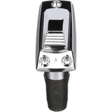 Attwood Marine Rectangle 2-Pin Pole Light Base, For 12 Degree Angled Poles, 12V, Zamak, 4 x 1-5/8 in