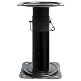 Attwood Marine Swivl-Eze Adjustable Pedestal, 11-1/2 in to 17-1/2 in, Black Powder-Coated