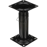 Attwood Marine Swivl-Eze Adjustable Pedestal, 11-1/2 in to 17-1/2 in, Black Powder-Coated