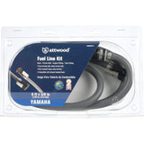Attwood Marine Fuel Line Kit, For Yamaha Engines and Tanks, 3/8 in x 6 ft, Low-Permeation Primer Bulb