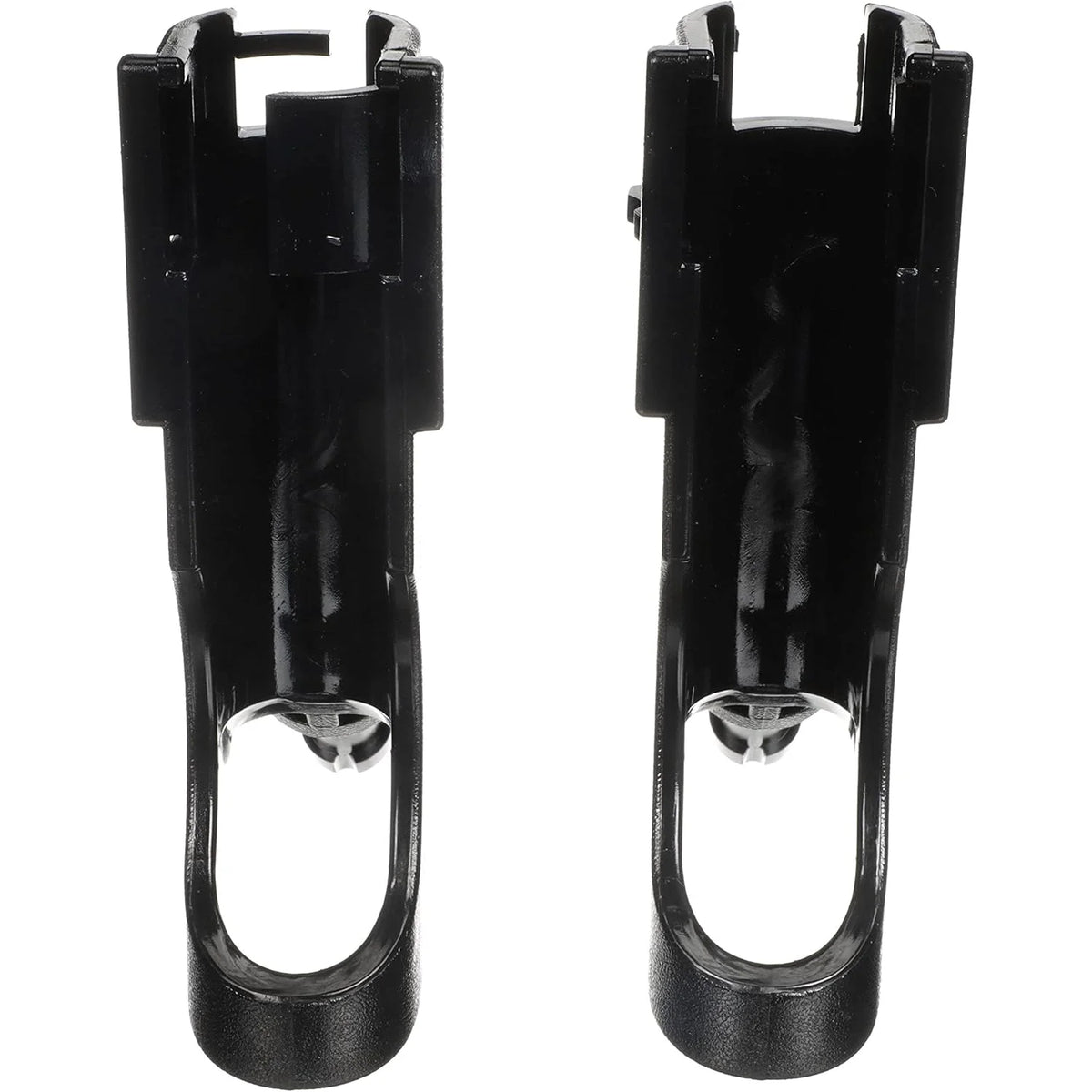 Attwood Marine 2-In-1 Non-Adjustable Side Mount Rod Holders, 2pk, Black