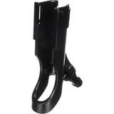 Attwood Marine 2-In-1 Non-Adjustable Side Mount Rod Holders, 2pk, Black